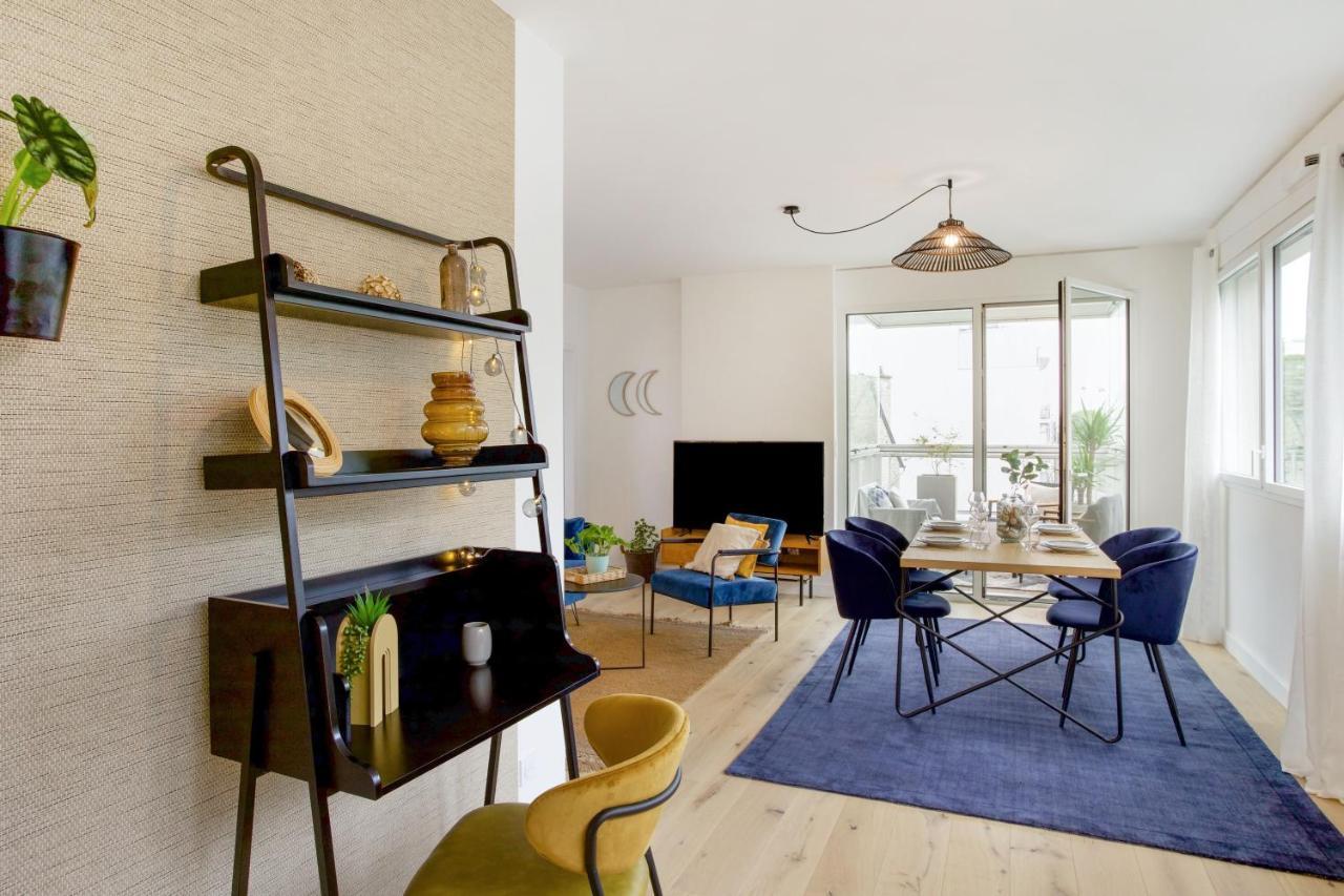 L'Air - Elegant 2 Chambres Avec Loggia Dans Residence De Haut Standing レンヌ エクステリア 写真